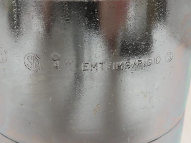 T&B TK1210A; Set Screw Coupling; 4" Emt; Zinc Plated Steel