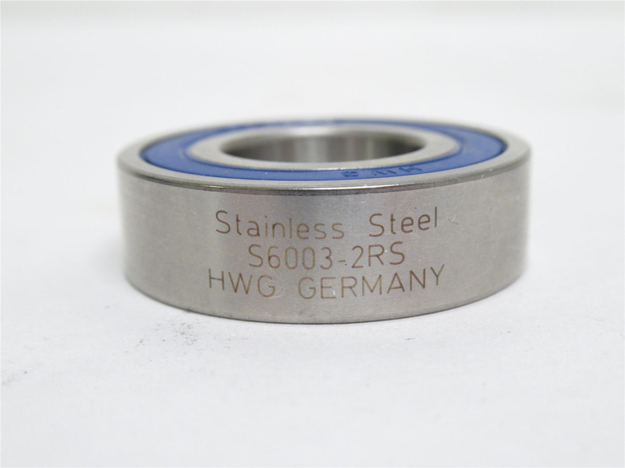 HWG SS6003-2RS; Ball Bearing; SS; 17mmID x 35mmOD x 10mm Wide