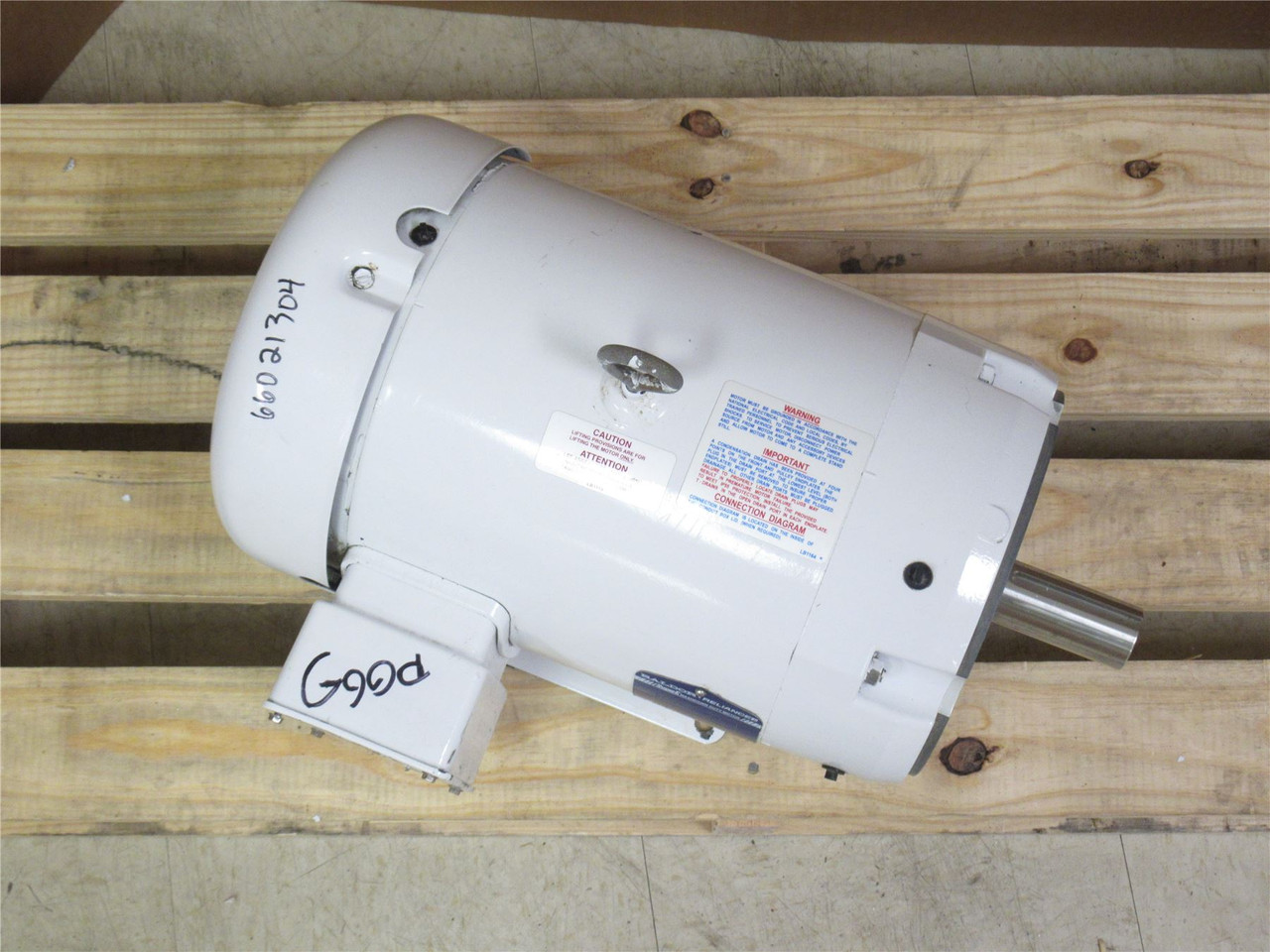 Baldor CEWDM3709T; AC Motor; 7-1/2HP; 208-230/460V; 3520RPM