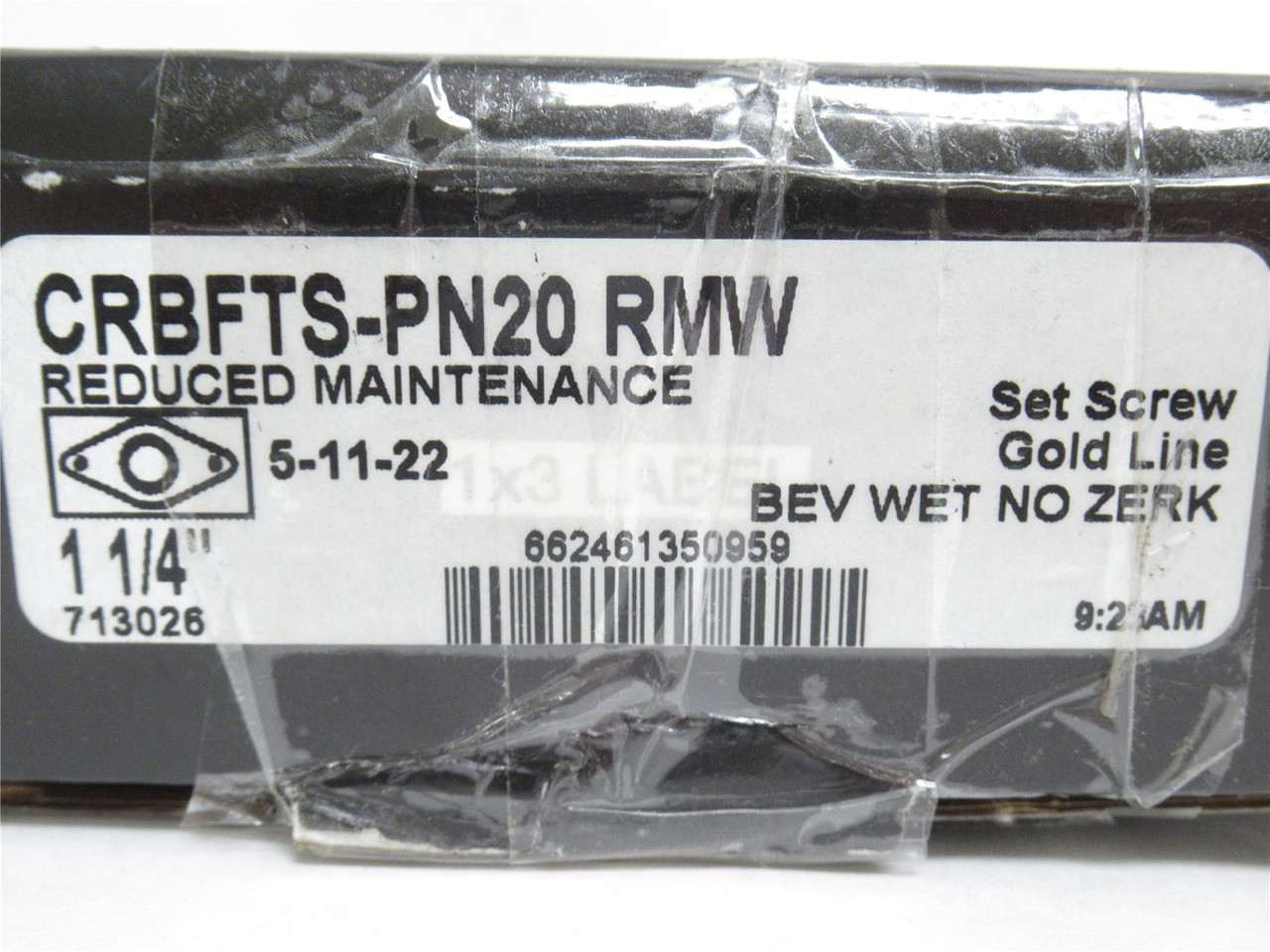 Sealmaster CRBFTS-PN20 RMW; Flange Bearing; SS; 1-1/4"ID