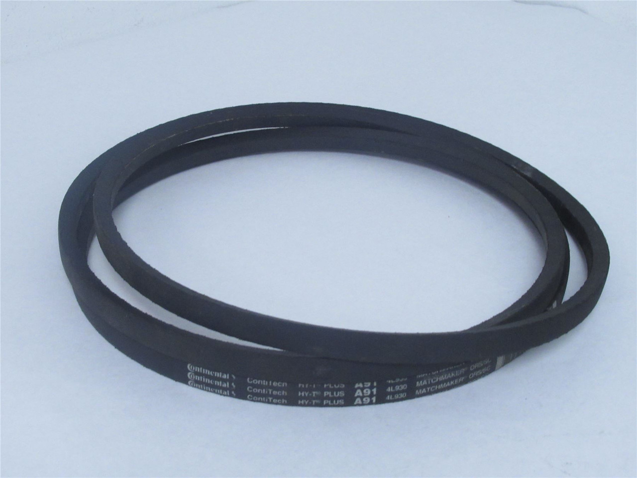 Continental A91; V-Belt; 93" Outside Length; 1/2" Top Width