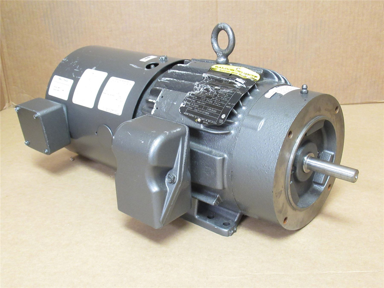 Baldor IDM3581T; AC Motor; 1HP; 230/460V; 1765-6000RPM; 3PH