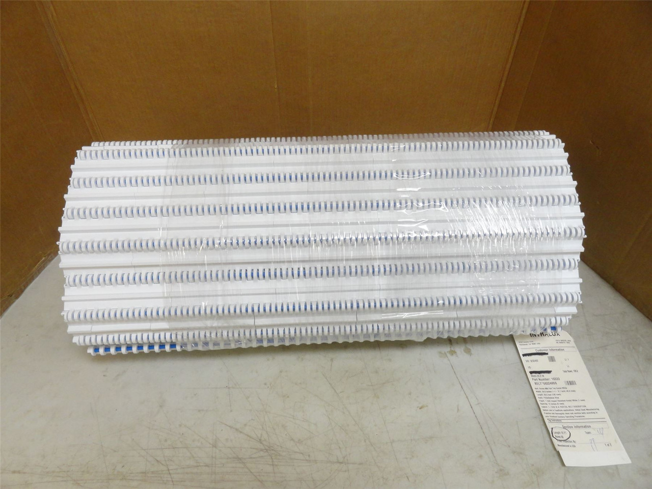 Intralox S800-30-10; Flat Top Belt; 30" Wide x 10' Long