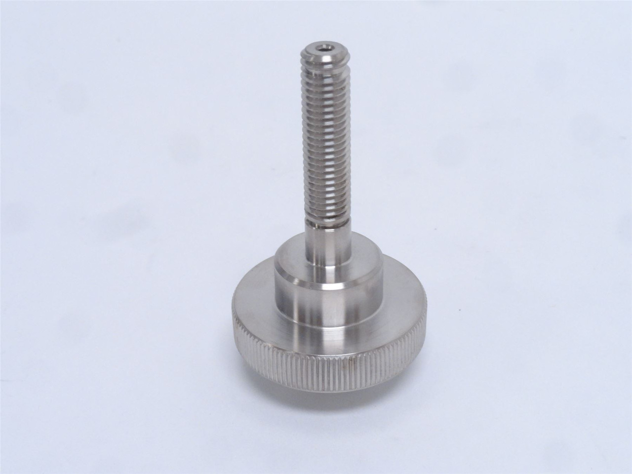 Baader 6252486040; Knurl Knob; SS;  M1 x 1.5 Shank Threads