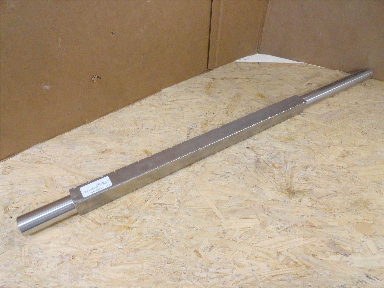 R&S FG-C0720-SHF-00011; Conveyor Drive Shaft SS-304 40-1/2"L