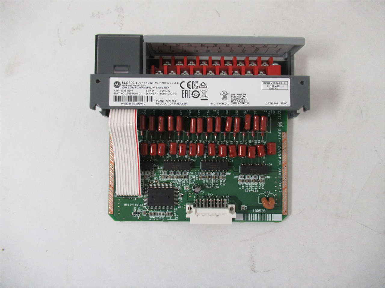 Allen-Bradley 1746-IA16; AC Input Module (16) input channels
