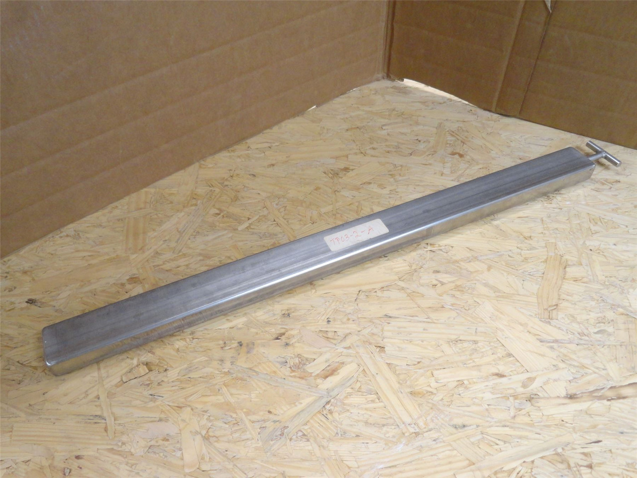 Prime Equipment TP032A; Pinch Block Shaft; SS; 30" Long