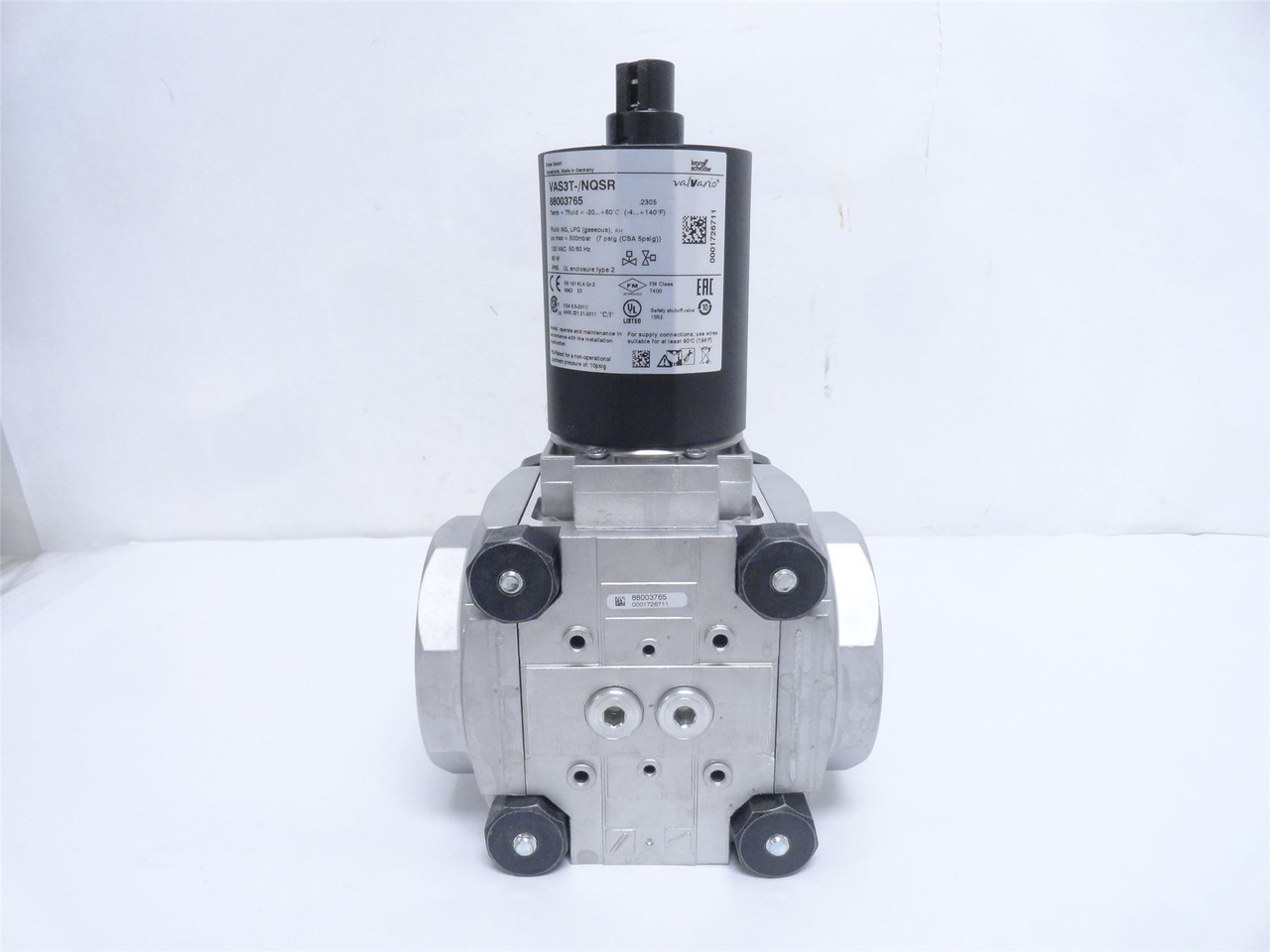 Krom-Schroder VAS3T-/NQSR; Gas Shutoff Valve 88003765; 7PSIG