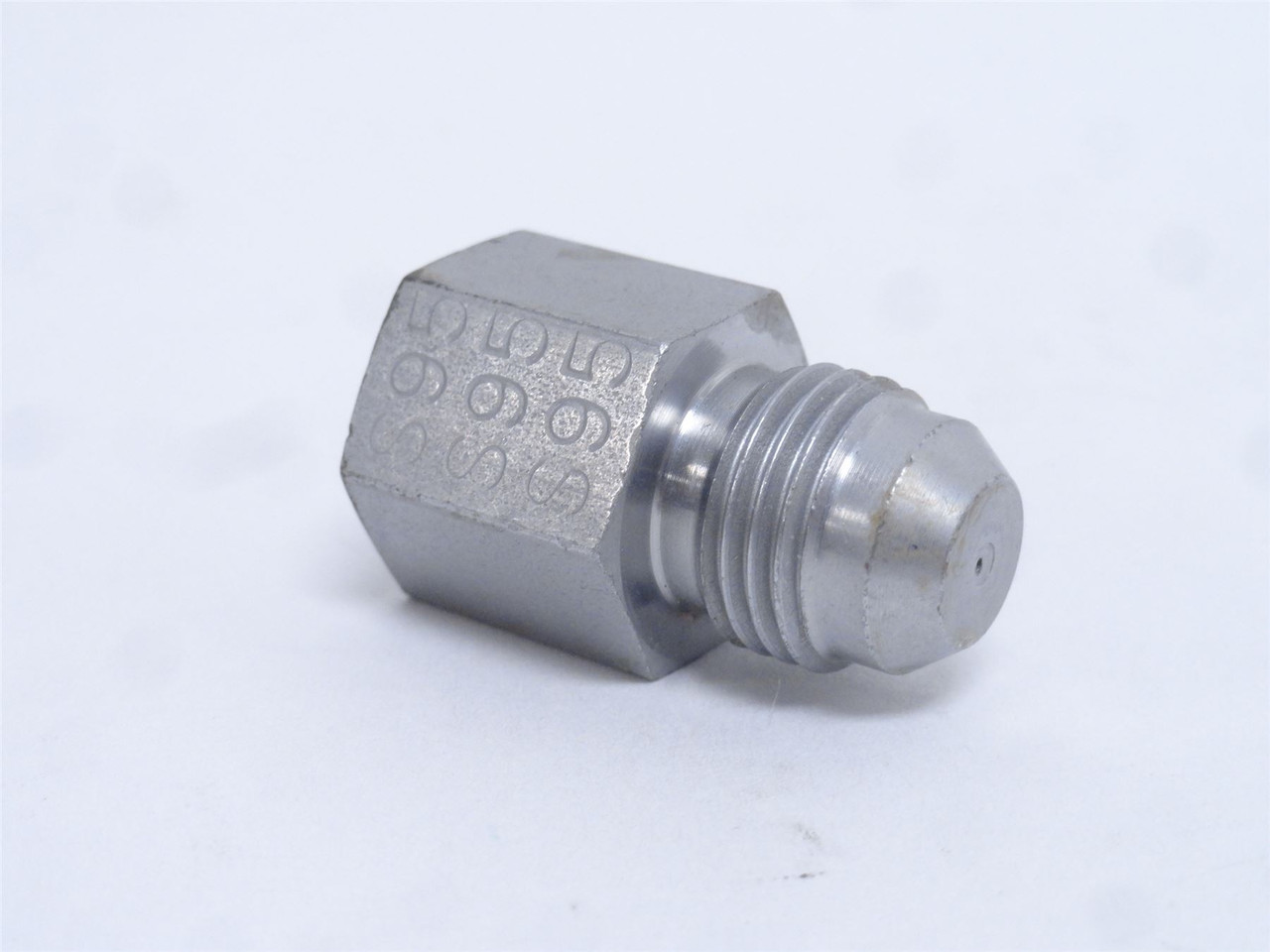 Parker 6 XHX7-S; Specialty Orifice Fitting 3/8 JIX x 3/8NPT