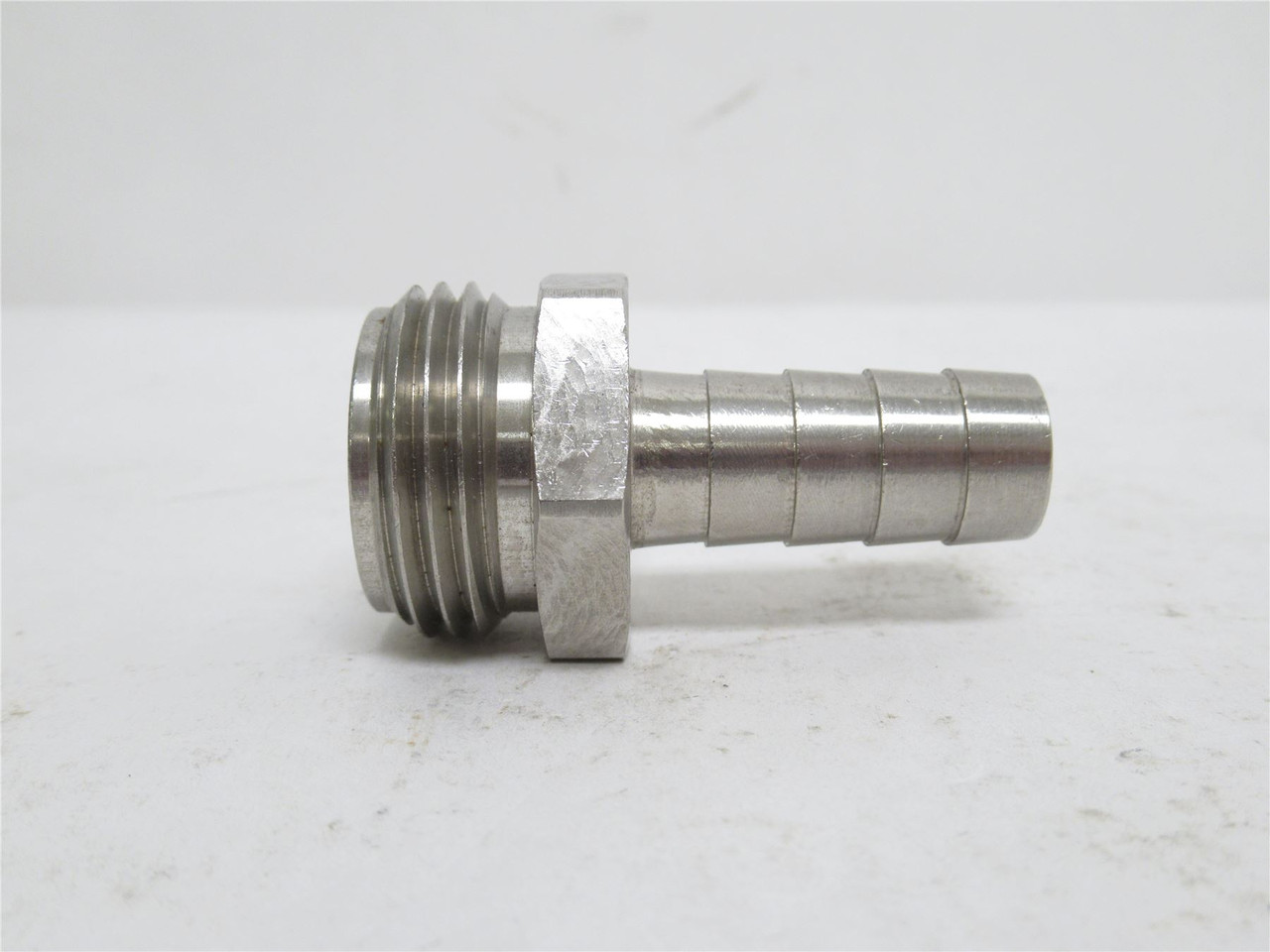 MFG- MDL-UNKN-237432; Lot-3 Hose Barbs; SS; 1/2" Barb
