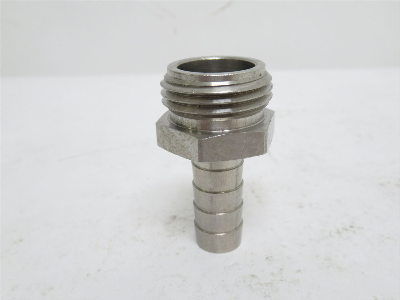 MFG- MDL-UNKN-237432; Lot-3 Hose Barbs; SS; 1/2" Barb