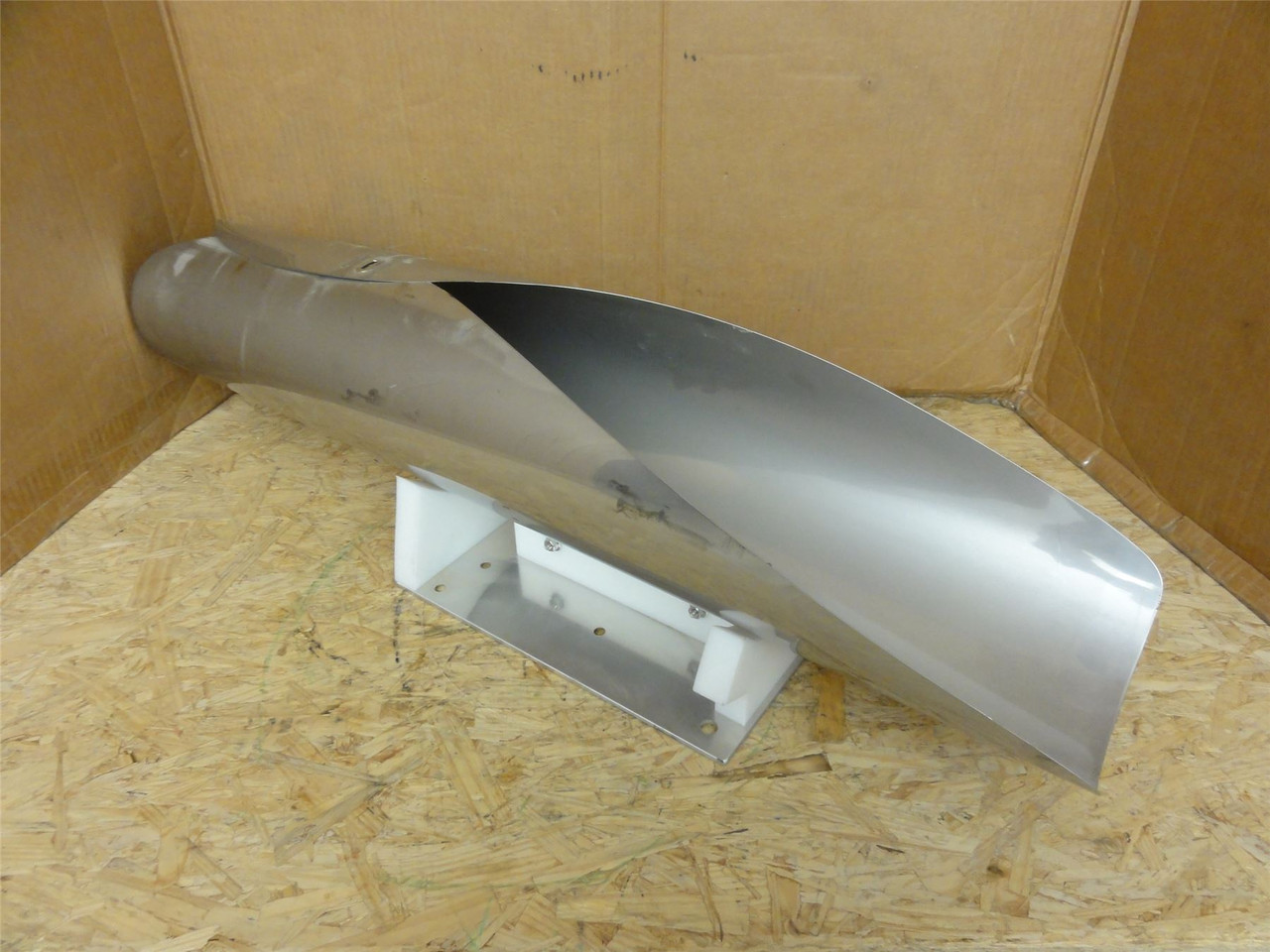CK PRoducts 2DCR49; Stuffer Horn; SS; Size: 36"Long 9" x 6"ID