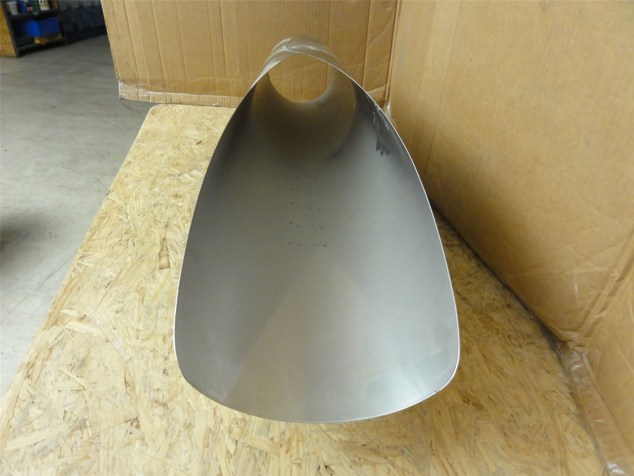 CK PRoducts 2DCR49; Stuffer Horn; SS; Size: 36"Long 9" x 6"ID