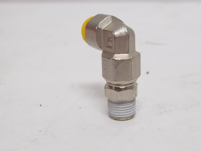 Parker XFPB6-1/8; Male Swivel Elbow; 90Deg; 6mm Tube x 1/8NPT
