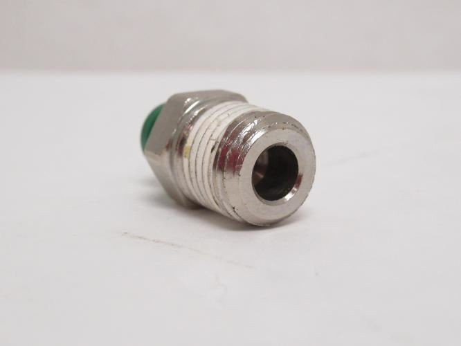 Parker W68PLP-3-4; Lot-2 Male Connectors; 3/16"PTC x 1/4NPT
