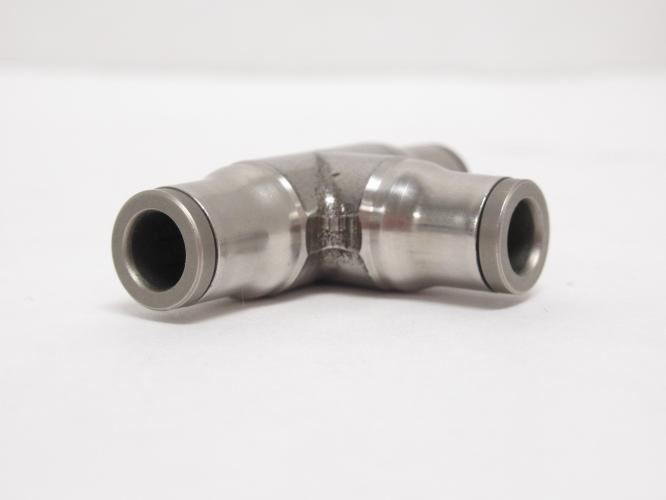 Legris 3804 56 00; Air Union Tee; SS-316; 1/4 PTC