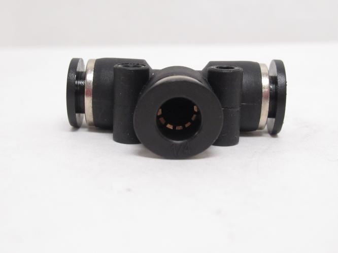 Industry-Std 1PEU6; Lot-2 Plastic Union Tees; 1/4" PTC