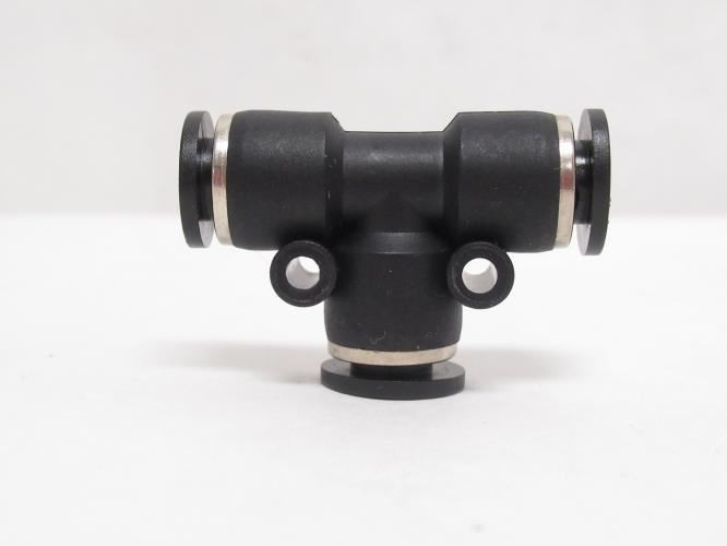 Industry-Std 1PEU6; Lot-2 Plastic Union Tees; 1/4" PTC