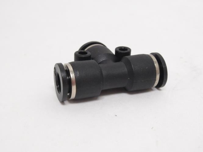 Industry-Std 1PEU6; Lot-2 Plastic Union Tees; 1/4" PTC