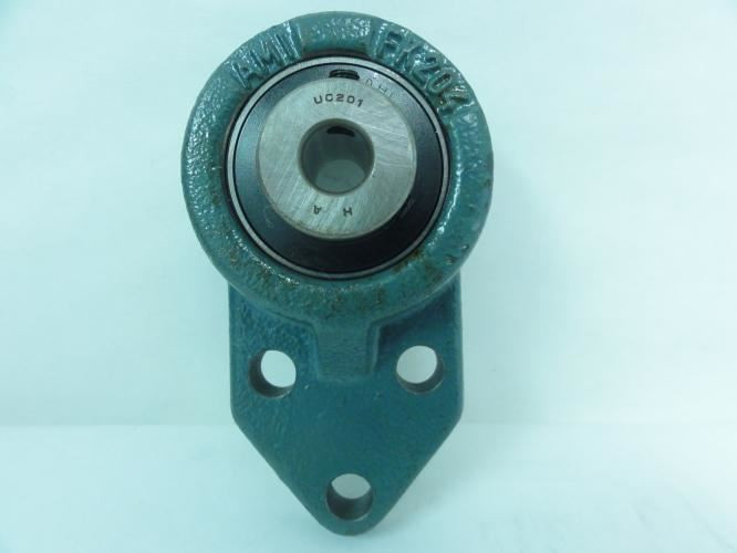 NTN UCFH201-12MM; Flanged Bracket Bearing; 3-Bolt; 12mm ID