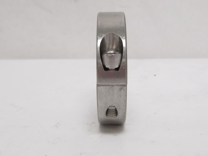 MFG- 1L729; Shaft Clamp Collar; SS; 2"ID x 3"OD; 2 Piece