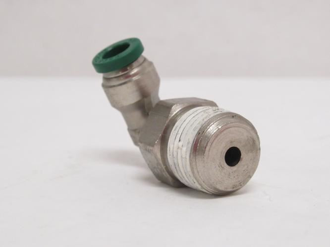 Parker W169PLP-4-6; Lot-2; Air Elbows; 90Deg; 1/4"PTC x 3/8NPT