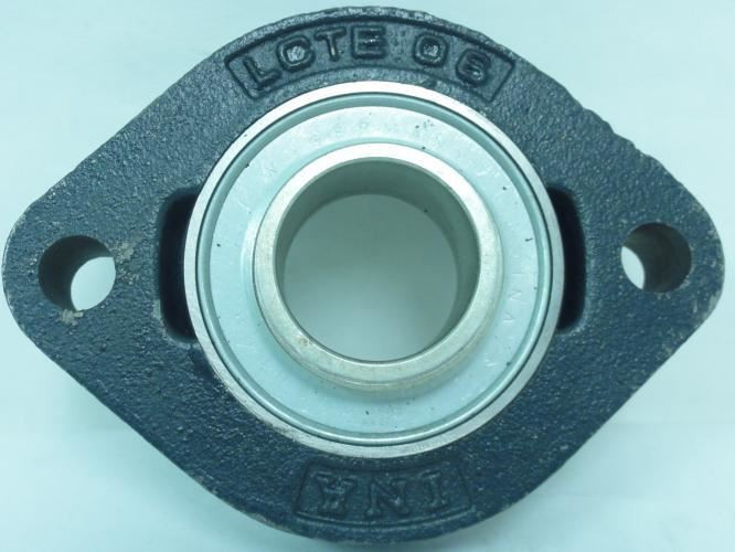 INA LCTE-06; Flanged Bearing; 2-Bolt; 30mm ID