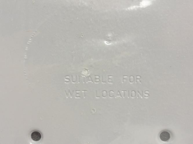 Bell 5175-0; Blank; Weatherproof Cover; 2-Gang
