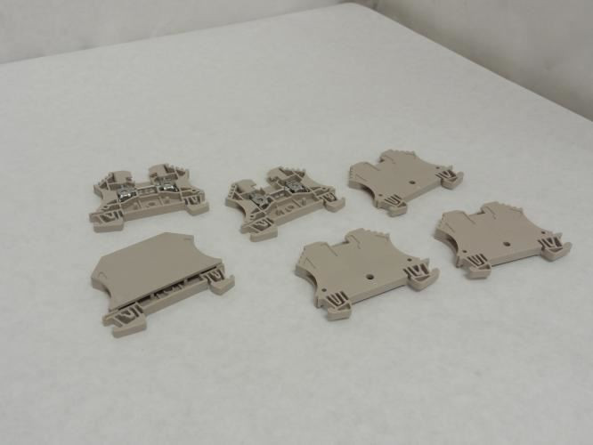 Weidmuller WDU 2.5; Lot-6; Terminal Blocks; 8A; 800VAC; 2.5mm