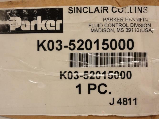 Parker K03-52015000; Air Actuated Valve 1-1/4 NPT 250Psi