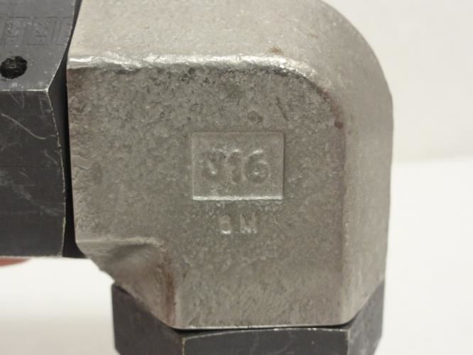 SSP SS16GE; Male 1" ORB x Female 1" JIC Swivel; SS-316