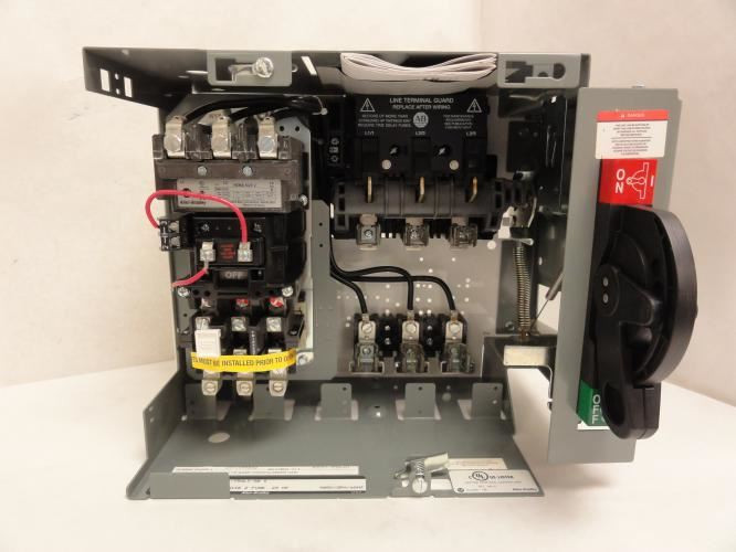 Allen-Bradley 2112A-CABD-25R-44-79ULT-98; Starter 45A 3P 600V