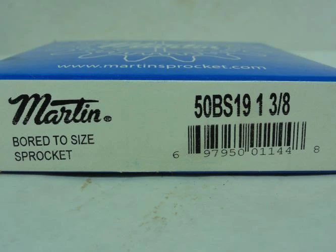 Martin 50BS19 1-3/8; Sprocket # 50; 19Teeth; 1-3/8"ID