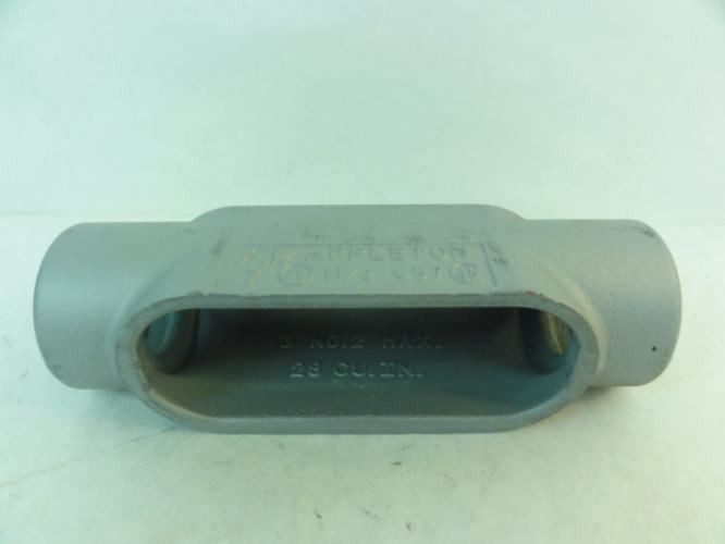 Appleton C57; Conduit Body; 1-1/2" Size; FM7; 28 CU IN