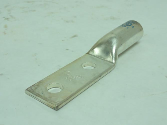 NSI L400N; Compression Lug 2 Hole; 1/2" Stud; 400 MCM; Blue