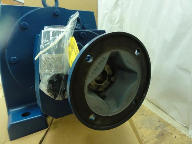 SEW R147R87AM213/215; Inline Gearbox; 368:1 Ratio; 3.8Hp