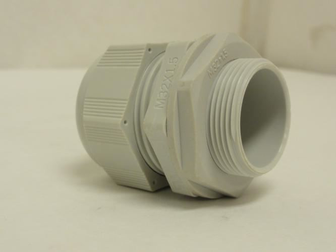 Walther SR32M-1825-GRYN; Strain Relief Connector; Size: M32