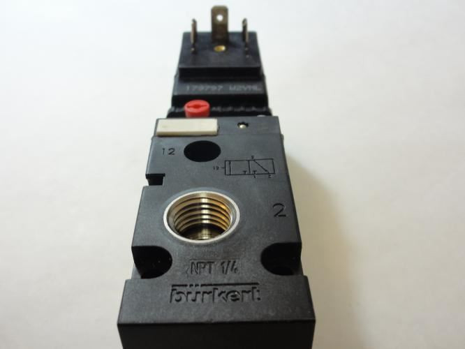 Burkert 456991; Solenoid Valve; 120V; 2W; 115PSI