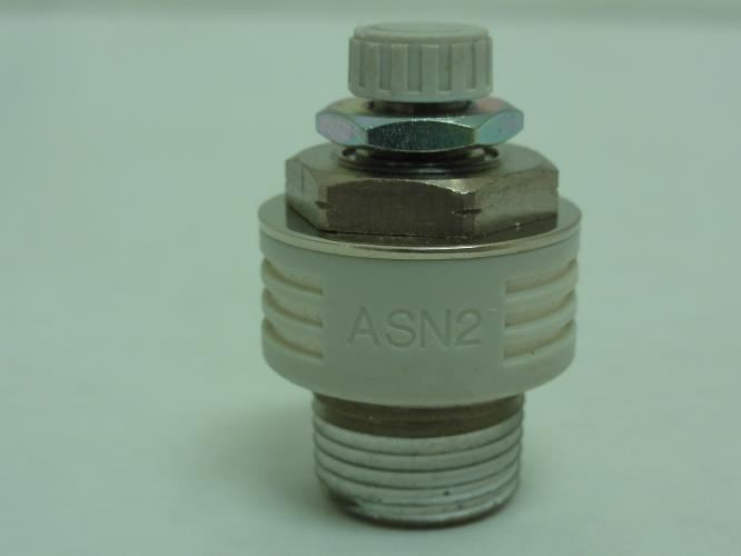 SMC ASN2-N03-S; Exhaust Port Flow Control; 3/8 MNPT