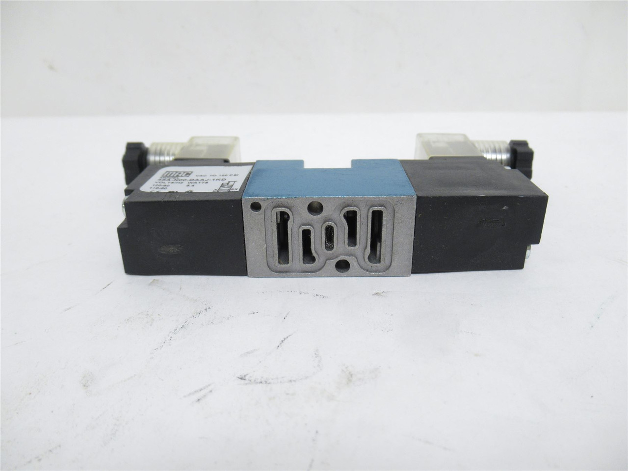 MAC 45A-N00-DAAJ-1KD; Doube Pilot Solenoid Valve; 0-120PSI