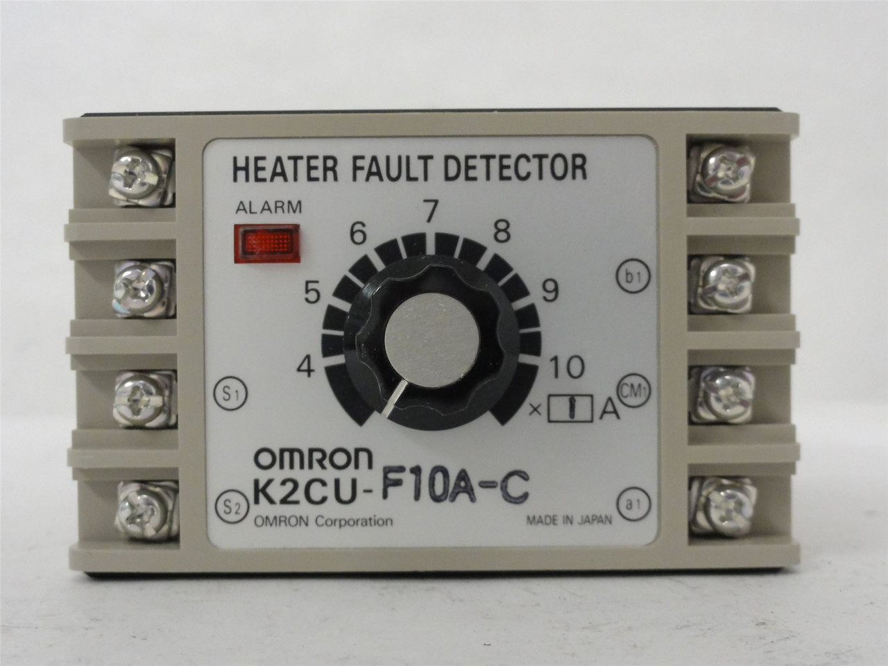 Omron K2CU-F10A-C; Heat Fault Detector; 4-10A; 100VAC