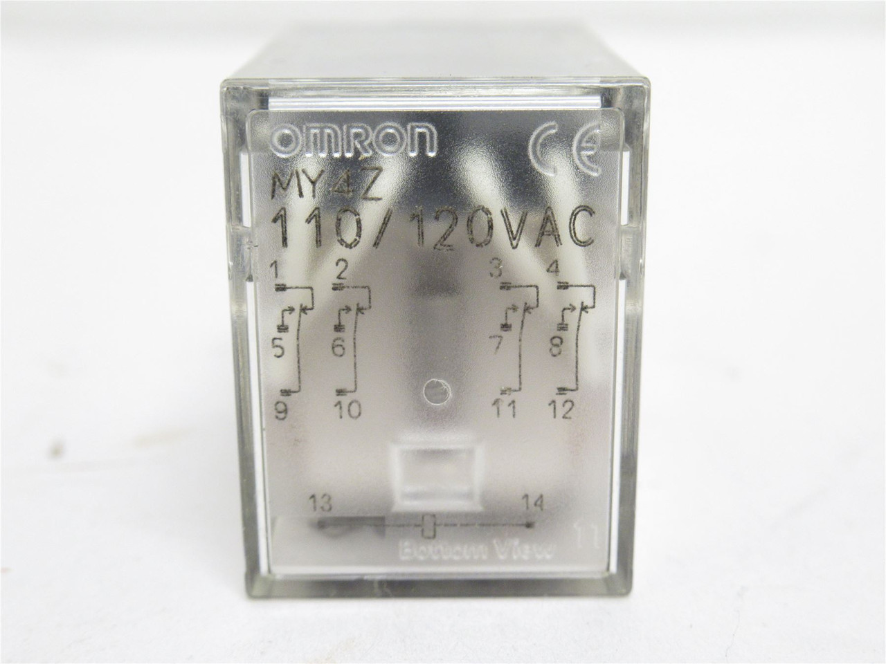 Omron MY4Z-110/120VAC; Relay 5A; 250VAC; 30VDC; Coil: 110/120V