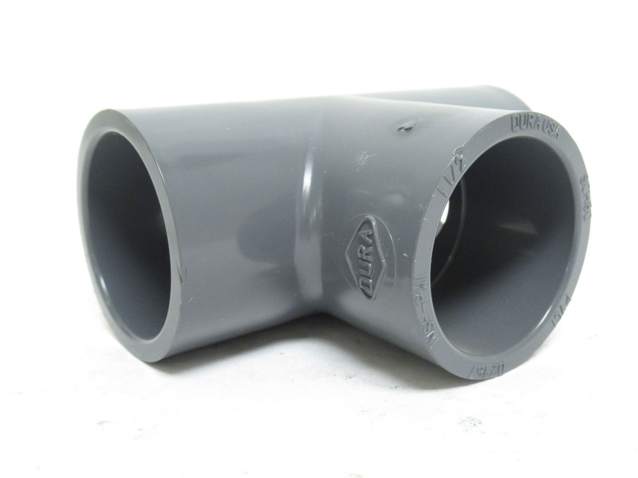 Dura 801-015; PVCI Tee; Sch: 80; Size: 1-1/2"; Socket