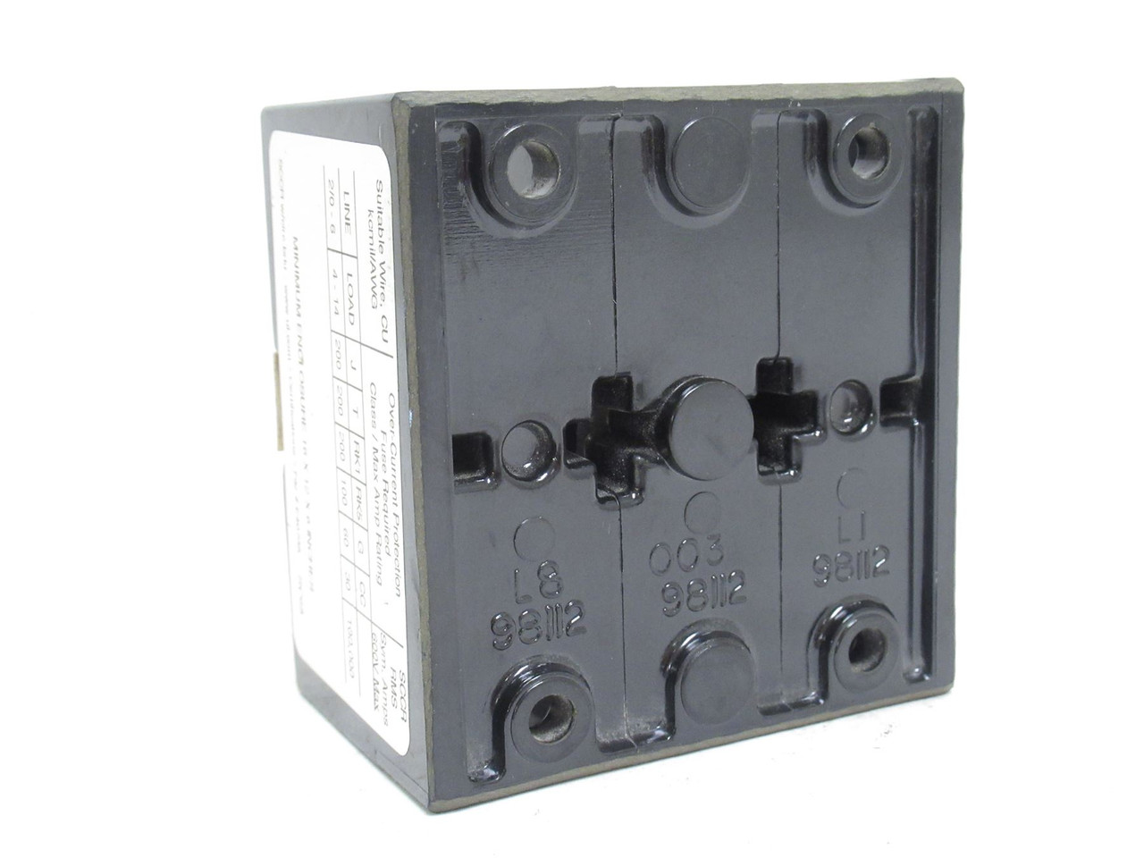 Allen-Bradley 1492-PD3141; Distribution Block; 175A; 600VAC