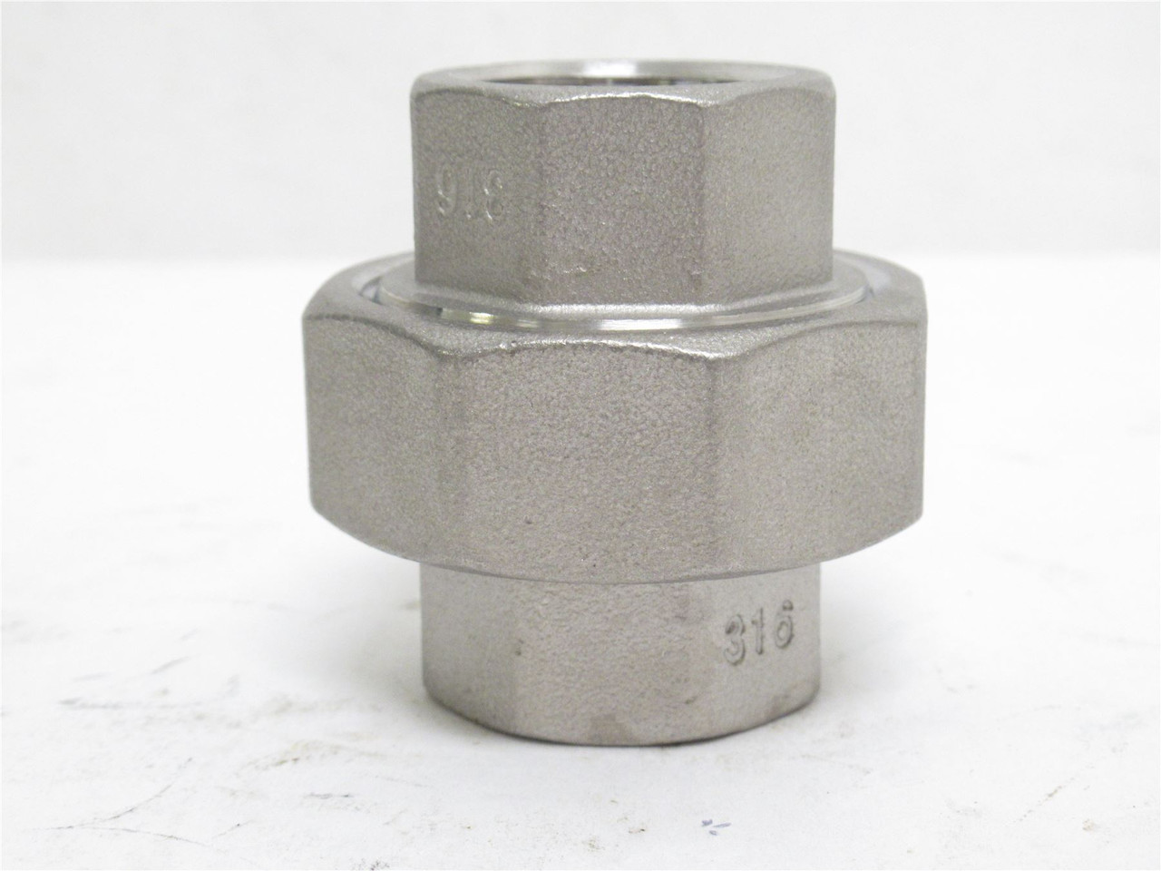 Industry-Std 6JM84; Threaded Pipe Union; SS-316; Size: 3/4NPT