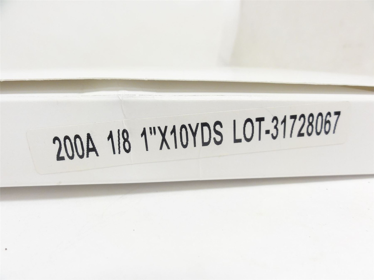 Pacmac 9512-0010; Silicone Tape; 1" x 10 Yards; 1/8" Thick