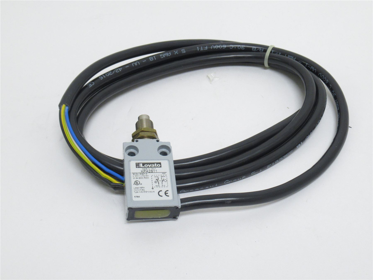 Levato KPA2S11; Wired Limit Switch; 1-NO; 1-NC; 5A; 400V