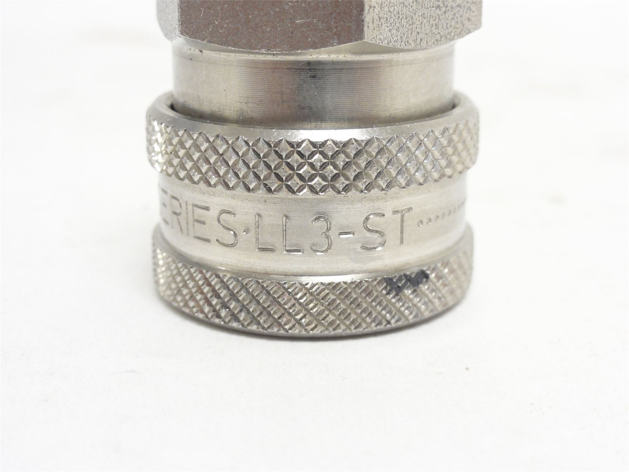 Danfoss LL3-ST-6; Steel Quick-Coupler; SS; 3/8" Body
