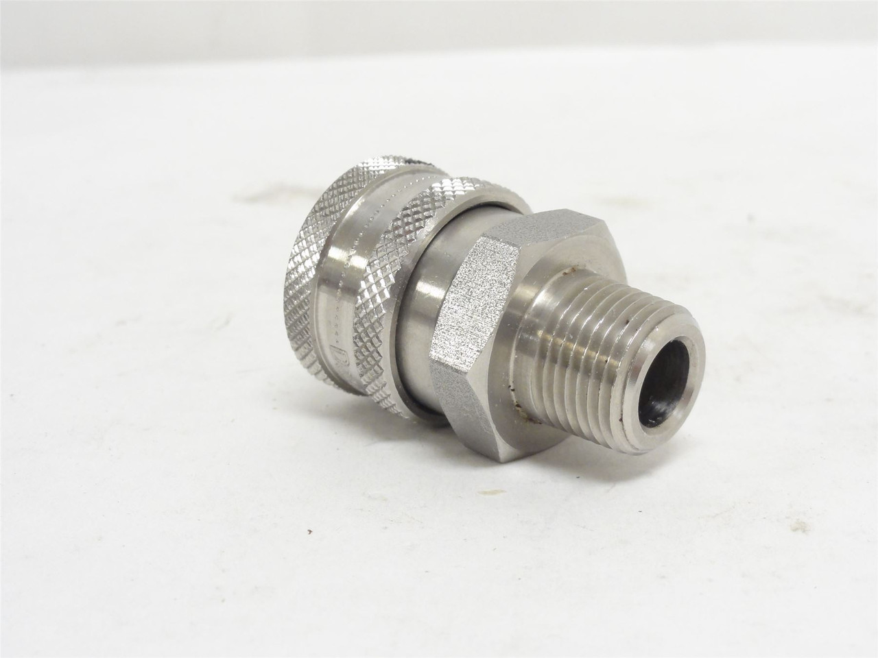 Danfoss LL3-ST-6; Steel Quick-Coupler; SS; 3/8" Body