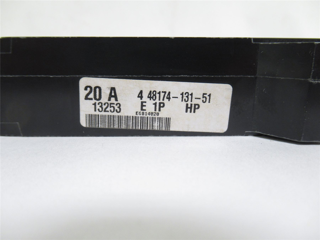Square D EGB14020; Circuit Breaker; 20A; 1P; 277VAC; Bolt-On